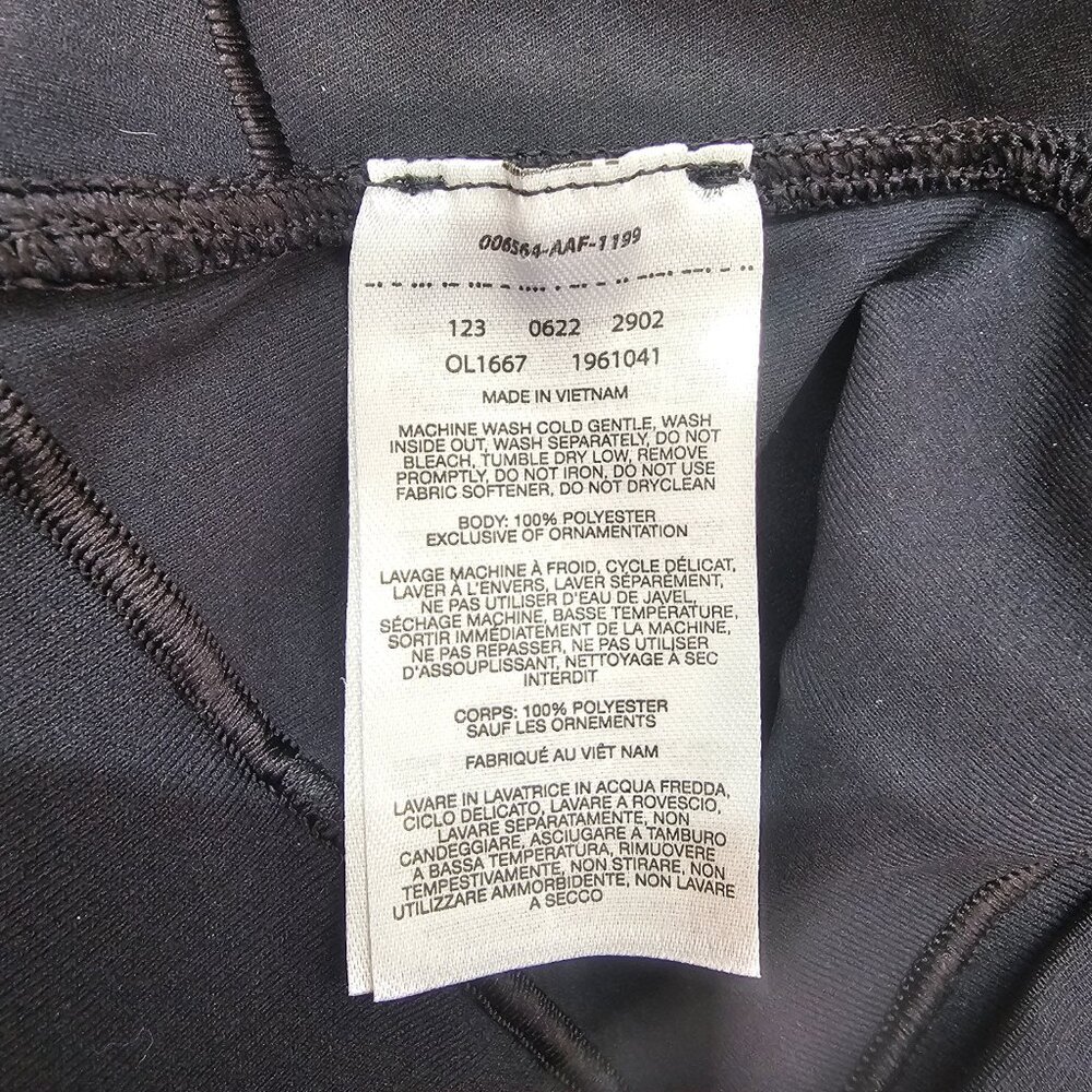 mountain hardwear Womens Medium mountain Stretch Capri leggings black 1961041 - Picture 6 of 12